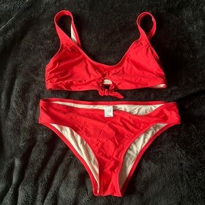 Size large! Ocean Gear Red bathing suit!